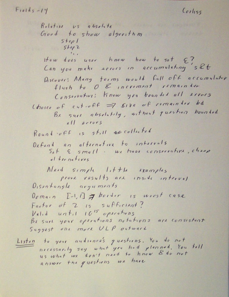 14. Martin and Kyoko: Taylor models - Roundoff